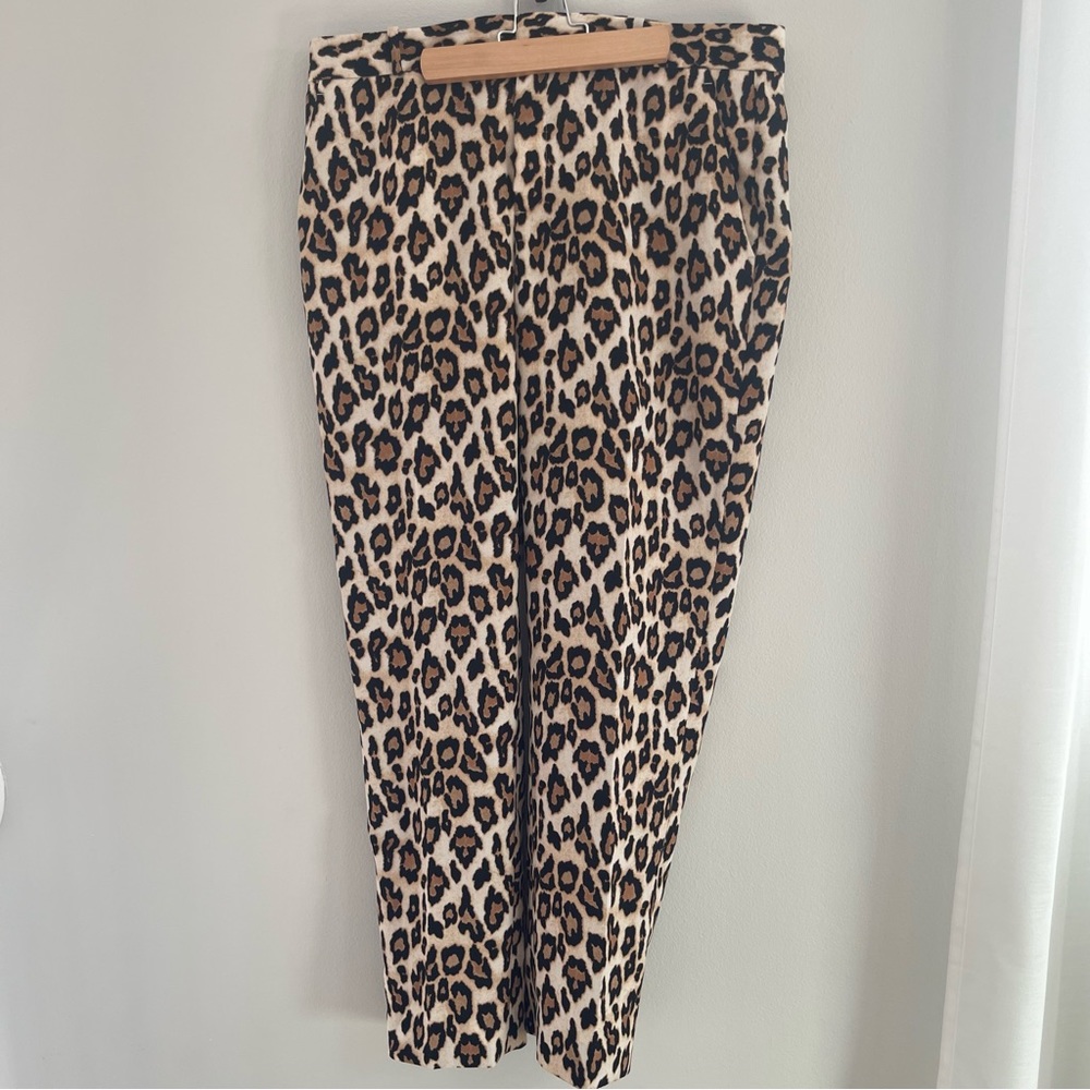 Banana Republic Leopard Pants, Size 12